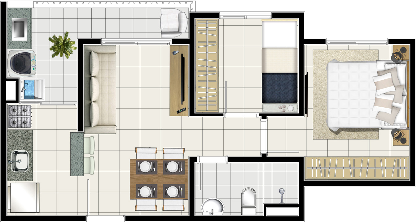 Unidade E - Residencial Veneza Itaquera